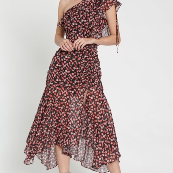 🌻NWOT - dRA One Shoulder Maxi Dress, NEVER WORN🌻 - Picture 12 of 16